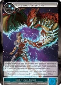 Crossroad of Worlds - The Castle and The Two Towers - Force of Will card