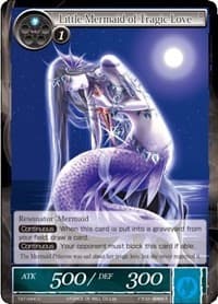 Little Mermaid of Tragic Love - The Castle and The Two Towers - Force of Will card