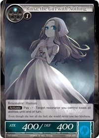 Riina, the Girl with Nothing - The Castle and The Two Towers - Force of Will card