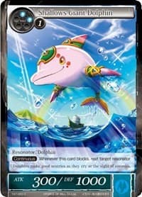 Shallows Giant Dolphin - The Castle and The Two Towers - Force of Will card