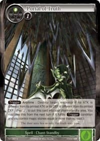 Portal of Truth - The Castle and The Two Towers - Force of Will card