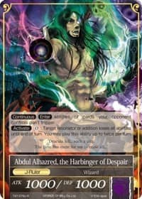 Ebony Prophet // Abdul Alhazred, the Harbinger of Despair - The Castle and The Two Towers - Force of Will card