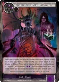Summoning Art of Alhazred - The Castle and The Two Towers - Force of Will card