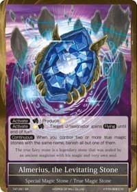 Almerius, the Levitating Stone - The Castle and The Two Towers - Force of Will card