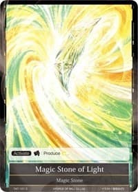 Magic Stone of Light - The Castle and The Two Towers - Force of Will card