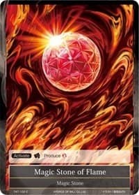 Magic Stone of Flame - The Castle and The Two Towers - Force of Will card
