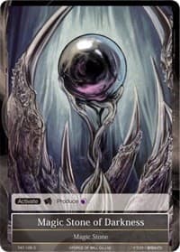 Magic Stone of Darkness - The Castle and The Two Towers - Force of Will card