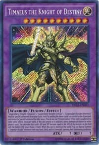 Timaeus the Knight of Destiny - Dragons of Legend 2 - YuGiOh card