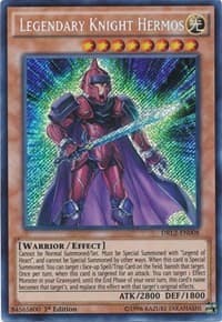 Legendary Knight Hermos - Dragons of Legend 2 - YuGiOh card