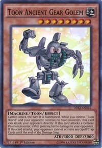 Toon Ancient Gear Golem - Dragons of Legend 2 - YuGiOh card