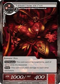 Fantian-Huaji, the Pyre - Starter Deck: Wolves of the Raging Flames - Force of Will card