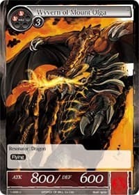 Wyvern of Mount Olga - Starter Deck: Wolves of the Raging Flames - Force of Will card