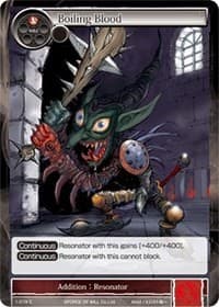Boiling Blood - Starter Deck: Wolves of the Raging Flames - Force of Will card