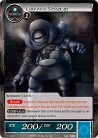 Clockwork Messenger - Starter Deck: Royal Palace of the Roaring Seas - Force of Will card