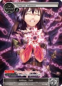 Bind of Silence - Promo Cards - Force of Will card