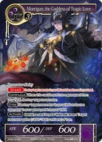 Morrigan, the Goddess of Tragic Love - Promo Cards - Force of Will card