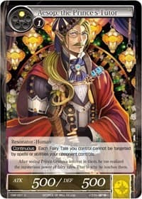Aesop, the Prince's Tutor - Crimson Moon's Fairy Tale - Force of Will card