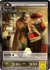 Clothes Tailor - Crimson Moon's Fairy Tale - Force of Will card