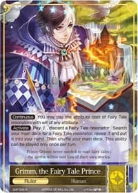 Grimm, the Fairy Tale Prince - Crimson Moon's Fairy Tale - Force of Will card