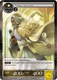 King's Servant - Crimson Moon's Fairy Tale - Force of Will card