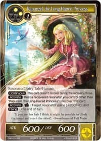 Rapunzel, the Long-Haired Princess - Crimson Moon's Fairy Tale - Force of Will card