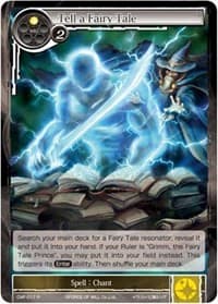 Tell a Fairy Tale - Crimson Moon's Fairy Tale - Force of Will card