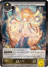 Tinker Bell, the Spirit - Crimson Moon's Fairy Tale - Force of Will card