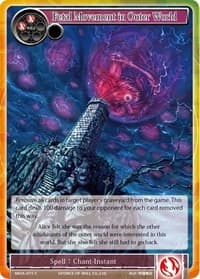 Fetal Movement in Outer World - The Millennia of Ages - Force of Will card