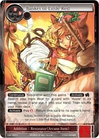 Basket of Little Red - Crimson Moon's Fairy Tale - Force of Will card