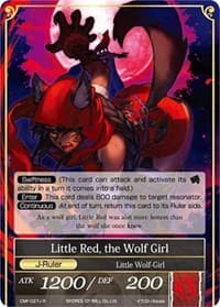 Little Red Riding Hood // Little Red, the Wolf Girl - Crimson Moon's Fairy Tale - Force of Will card