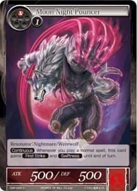 Moon Night Pouncer - Crimson Moon's Fairy Tale - Force of Will card
