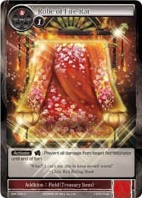 Robe of Fire-Rat - Crimson Moon's Fairy Tale - Force of Will card