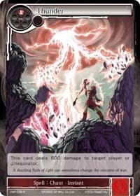 Thunder - Crimson Moon's Fairy Tale - Force of Will card