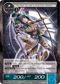 Archer of the Crescent Moon - Crimson Moon's Fairy Tale - Force of Will card