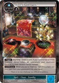 Five Challenges - Crimson Moon's Fairy Tale - Force of Will card
