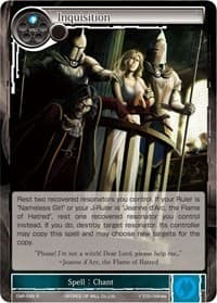 Inquisition - Crimson Moon's Fairy Tale - Force of Will card