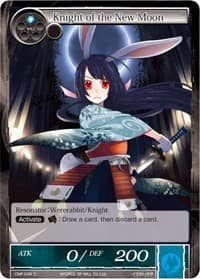 Knight of the New Moon - Crimson Moon's Fairy Tale - Force of Will card