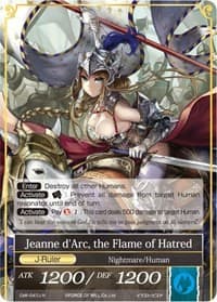 Nameless Girl // Jeanne d'Arc, the Flame of Hatred - Crimson Moon's Fairy Tale - Force of Will card