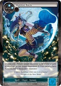 Rabbit Kick - Crimson Moon's Fairy Tale - Force of Will card
