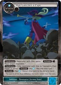 Rat Catcher's Pipe - Crimson Moon's Fairy Tale - Force of Will card