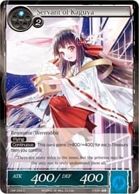 Servant of Kaguya - Crimson Moon's Fairy Tale - Force of Will card