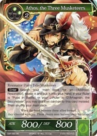 Athos, the Three Musketeers - Crimson Moon's Fairy Tale - Force of Will card