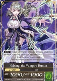 Christie, the Wind Tracker // Helsing, the Vampire Hunter - Crimson Moon's Fairy Tale - Force of Will card
