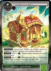 Cottage of Cakes - Crimson Moon's Fairy Tale - Force of Will card