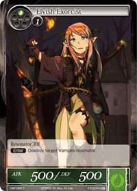 Elvish Exorcist - Crimson Moon's Fairy Tale - Force of Will card