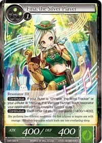 Fina, the Silver Player - Crimson Moon's Fairy Tale - Force of Will card
