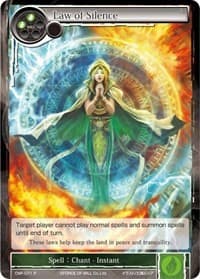 Law of Silence - Crimson Moon's Fairy Tale - Force of Will card