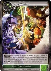 Siege Warfare - Crimson Moon's Fairy Tale - Force of Will card