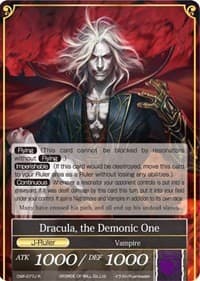 Alucard, the Dark Noble // Dracula, the Demonic One - Crimson Moon's Fairy Tale - Force of Will card