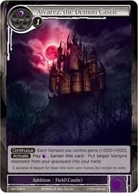 Alvarez, the Demon Castle - Crimson Moon's Fairy Tale - Force of Will card